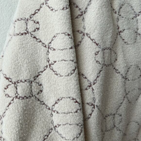 Mango Geometric Print Knit Cardigan, Size S - Picture 6 of 9